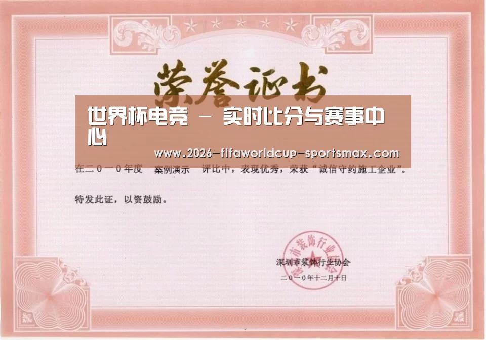 荣誉证书二